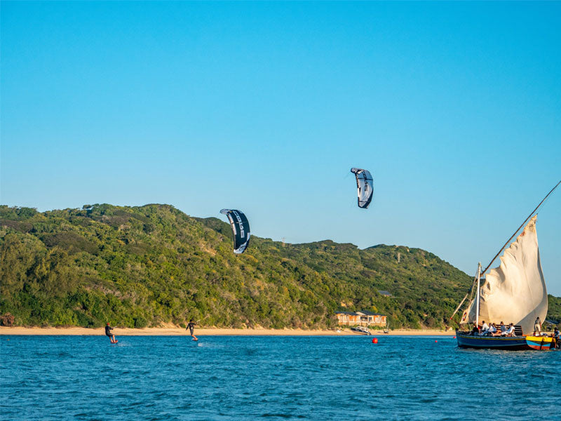 Load video: Mozambique Kite Surfing Safari Trips