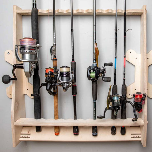 BOWLZIE – Vertical Fishing Rod Rack