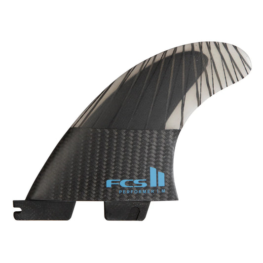 FCS II Performer L PC Carbon Wave Thruster Surfboard Fin Set