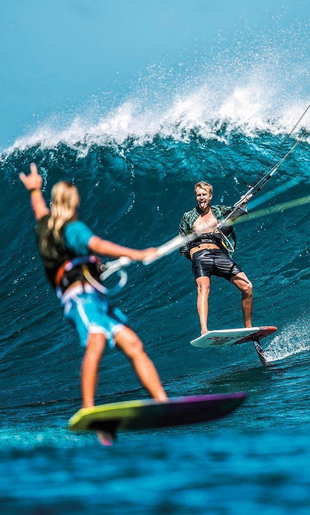 Learn how to Kitesurf and Foil with Fruitloops Kite School in Durban